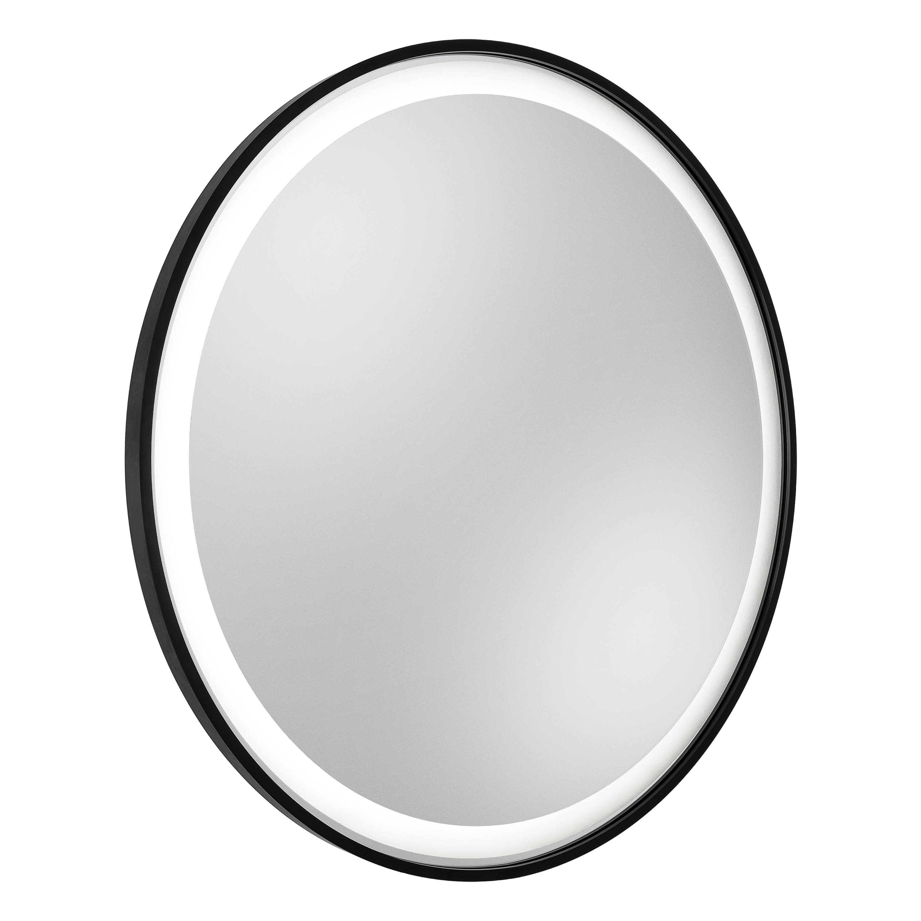 Dubiel Vitrum Holiday espejo 70x70 cm circular con iluminación negro 5905241012995