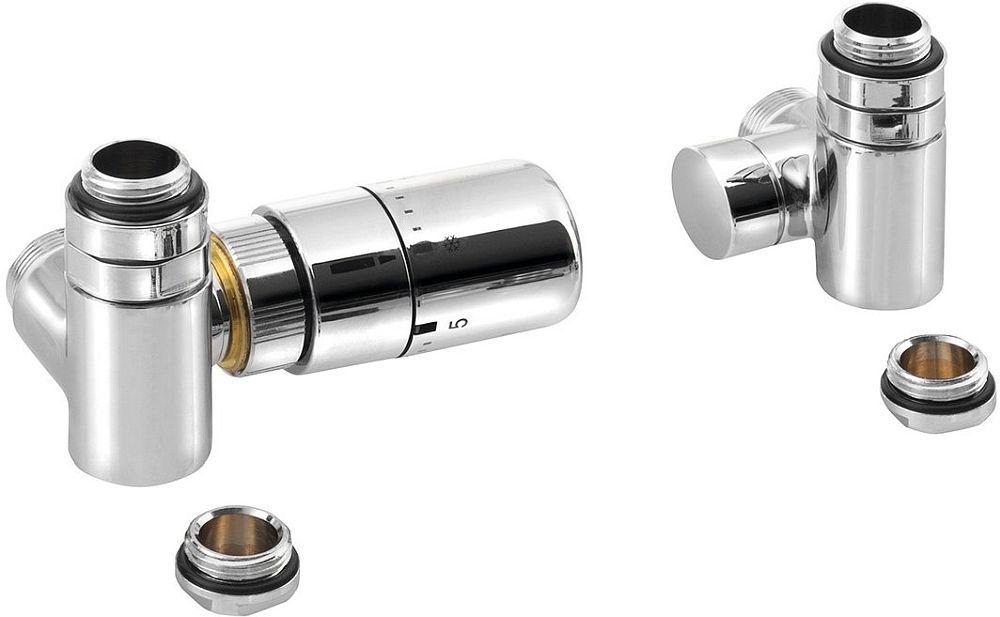 Sapho Corner Combi kit termostato cromo CP3021S