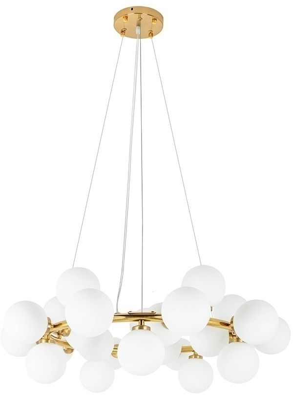 Moosee Cosmo lámpara colgante x5 W blanco-oro MSE010100223
