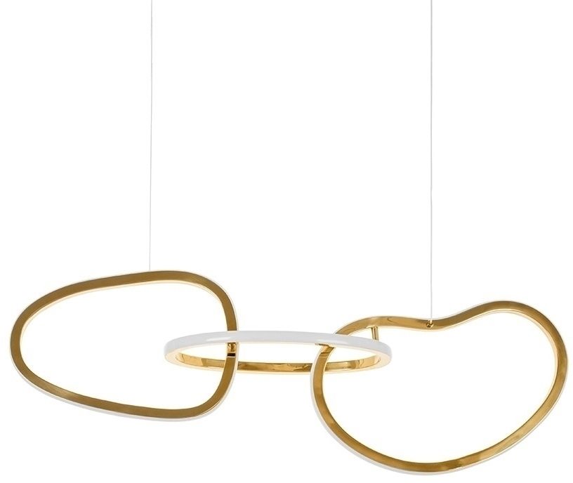 Moosee Jazz lámpara colgante 3x36 W oro MSE1501100203
