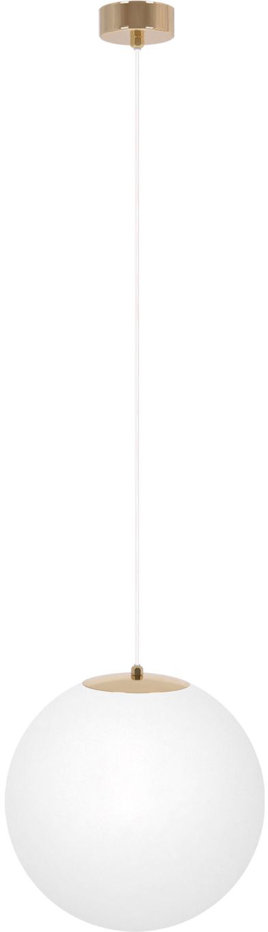 Kaja Lumia lámpara colgante 1x15 W blanco-oro K-5402