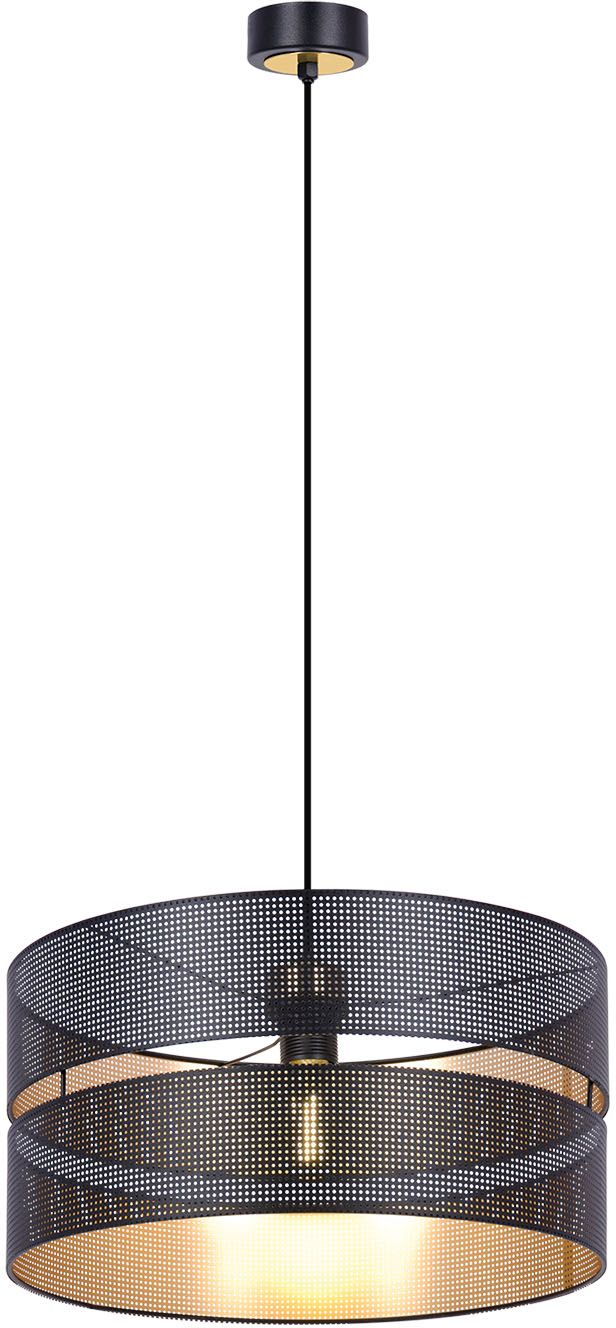 Kaja Malavi lámpara colgante 1x15 W negro-oro K-5501