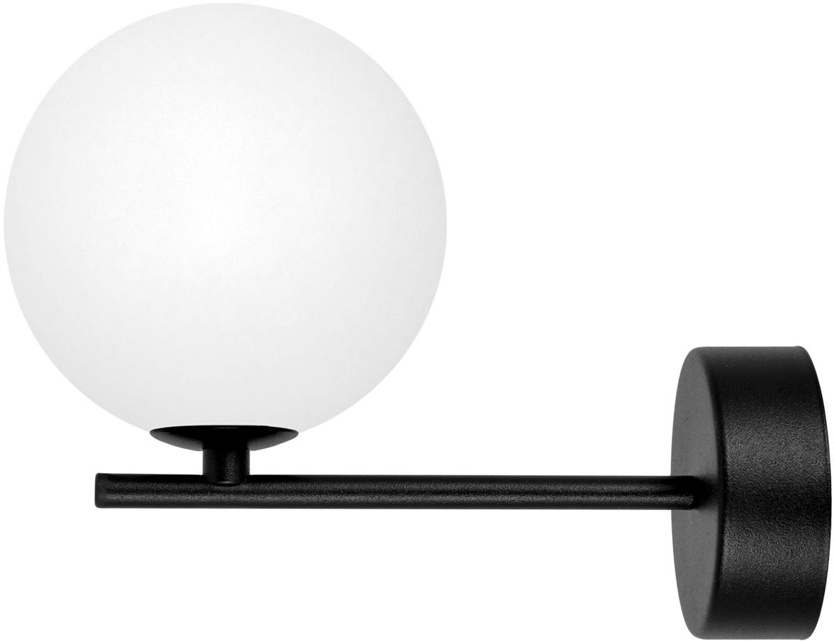 Kaja Aspen lámpara de pared 1x10 W blanco-negro K-5553