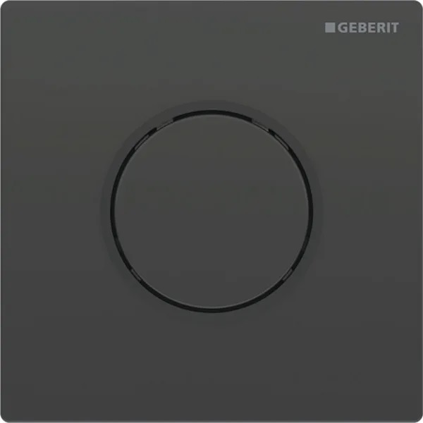 Geberit Typ 10 botón de descarga para urinario negro 16.015.DW.1