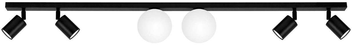 Kaja Swing lámpara de techo 6x10 W blanco-negro K-5492
