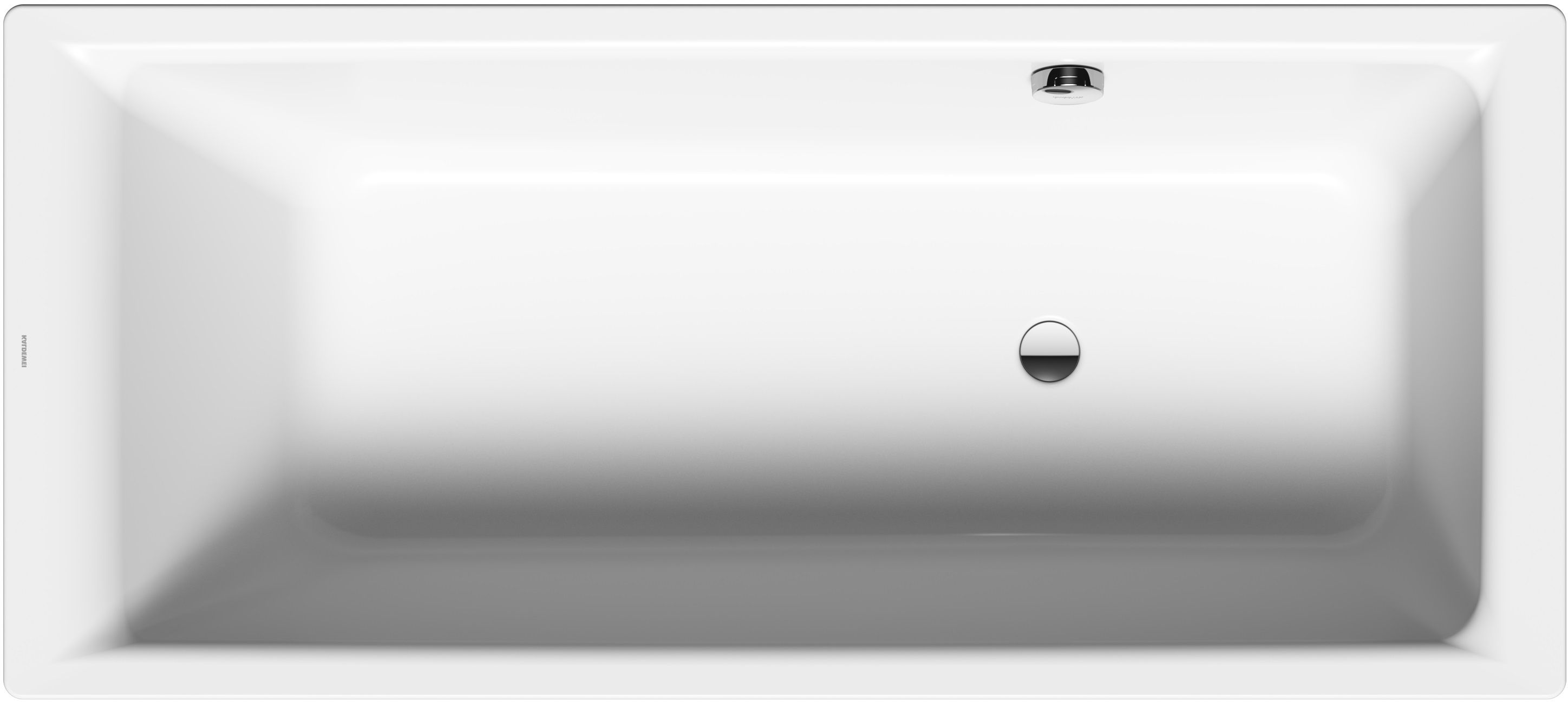 Kaldewei Puro bañera rectangular 180x80 cm blanco 256723001001