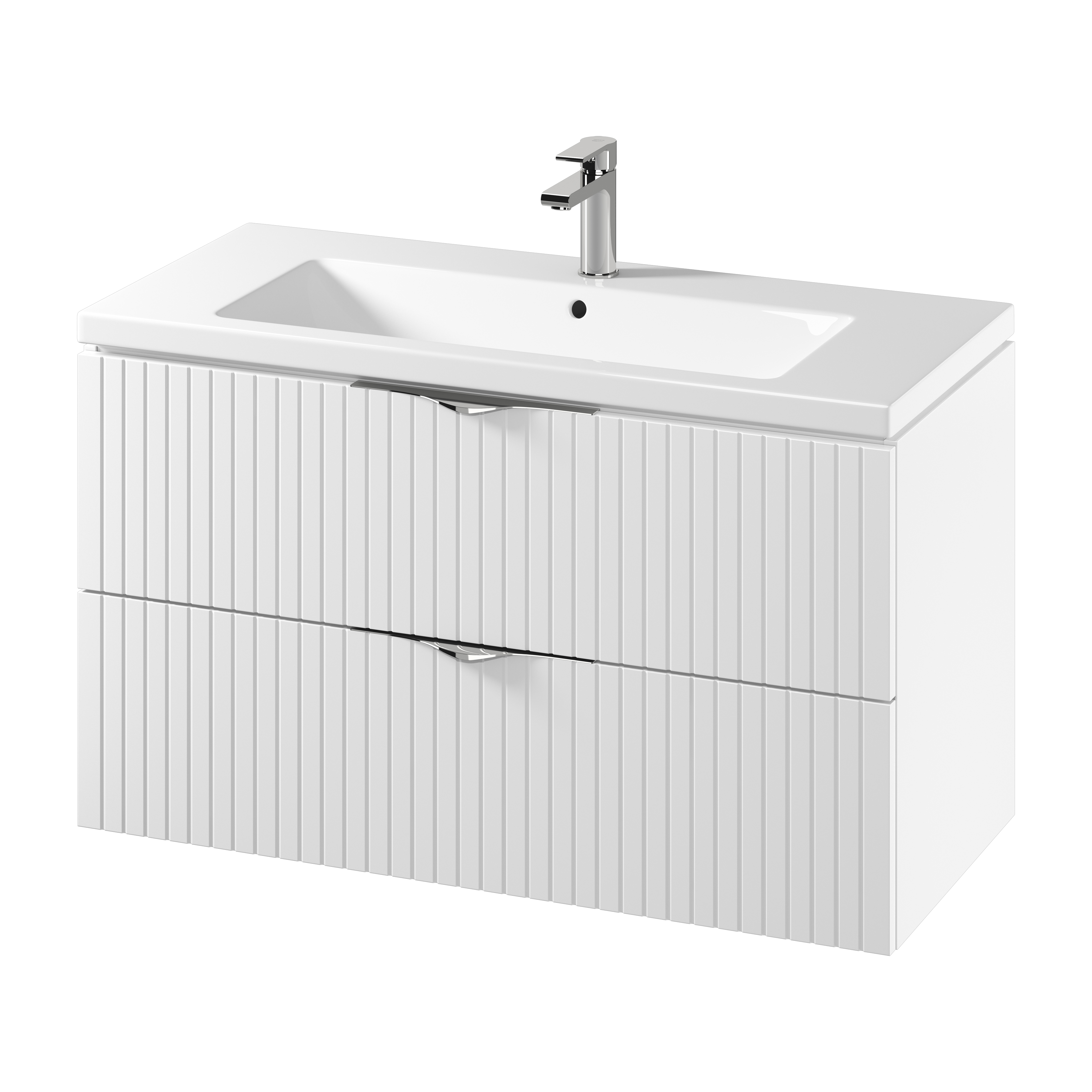 Cersanit Tirso lavabo con mueble 100 cm blanco S801-542