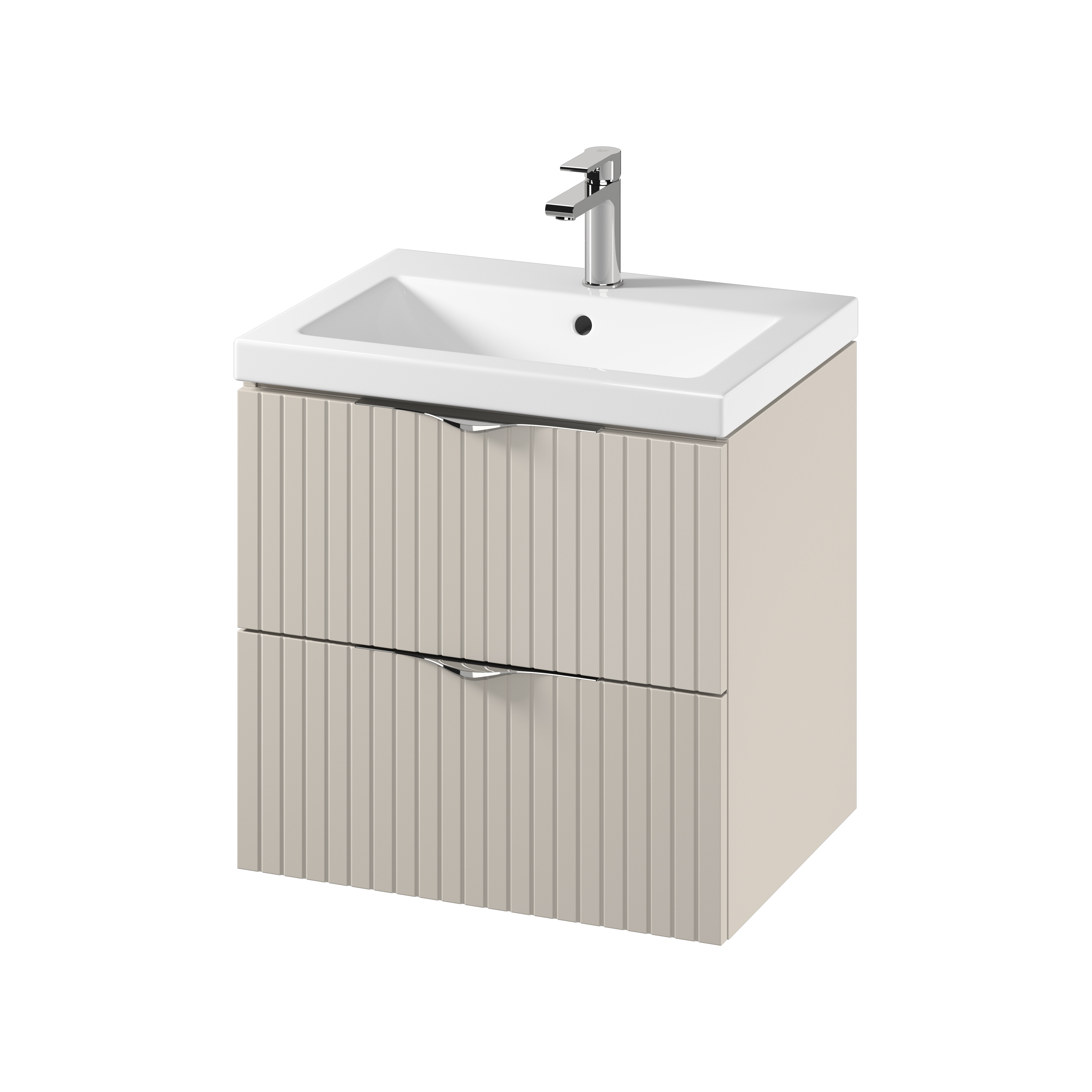 Cersanit Tirso lavabo con mueble 60 cm beige S801-541