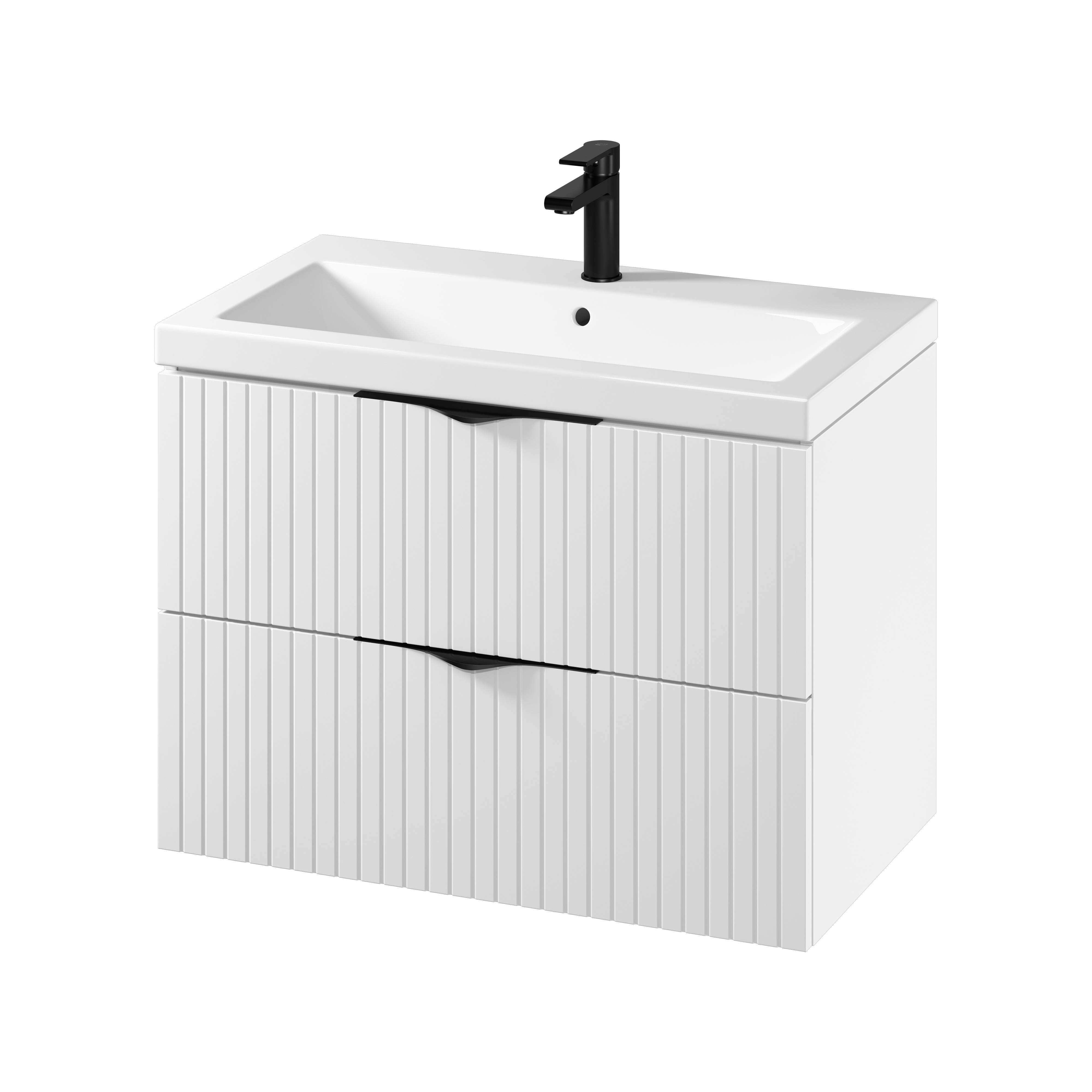 Cersanit Tirso lavabo con mueble 80 cm blanco S801-547