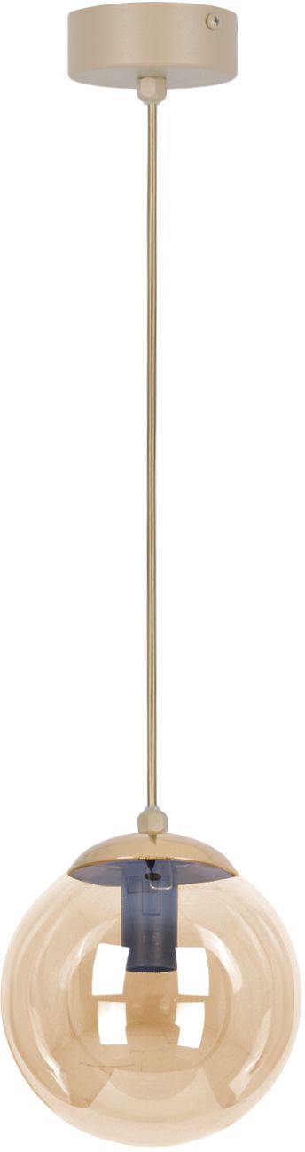 Kaja Felix lámpara colgante 1x10 W ámbar-beige K-5780