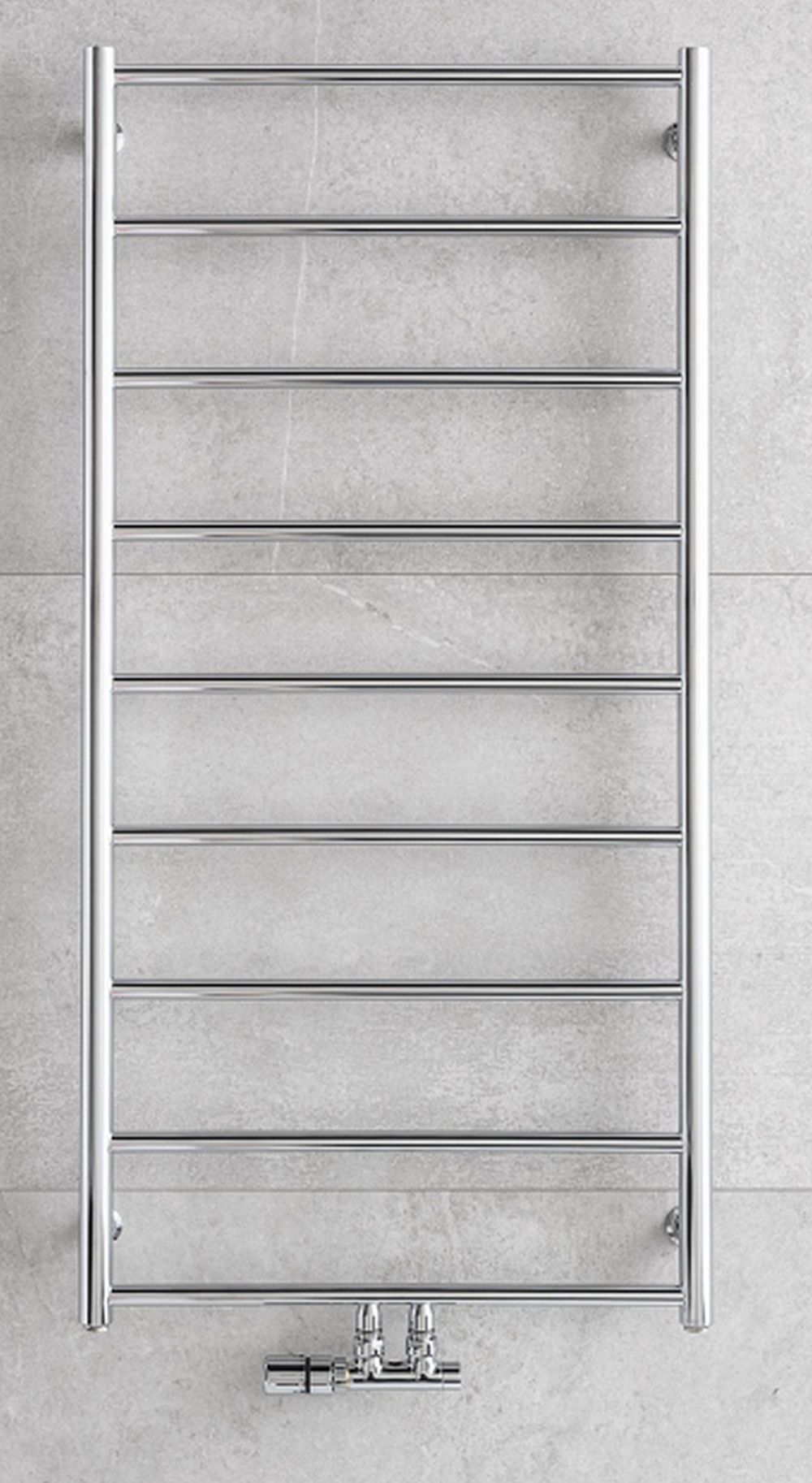 P.M.H. Naas radiador de baño toallero 121x60 cm cromo NS4C-M