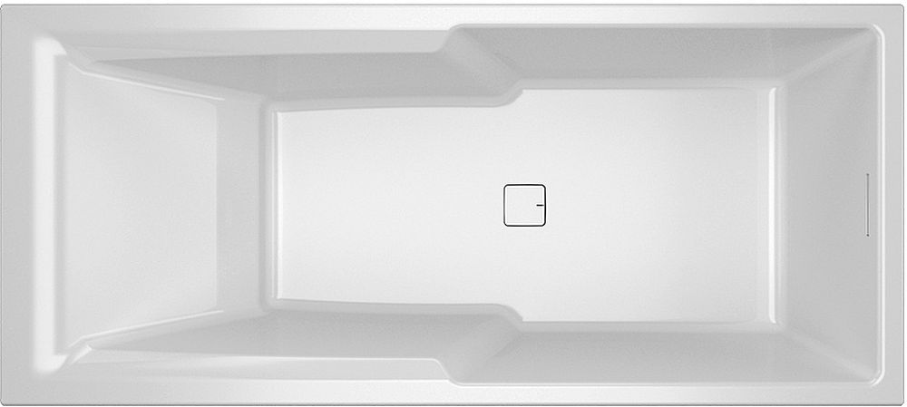 Riho Still Shower bañera rectangular 180x80 cm blanco B103006005