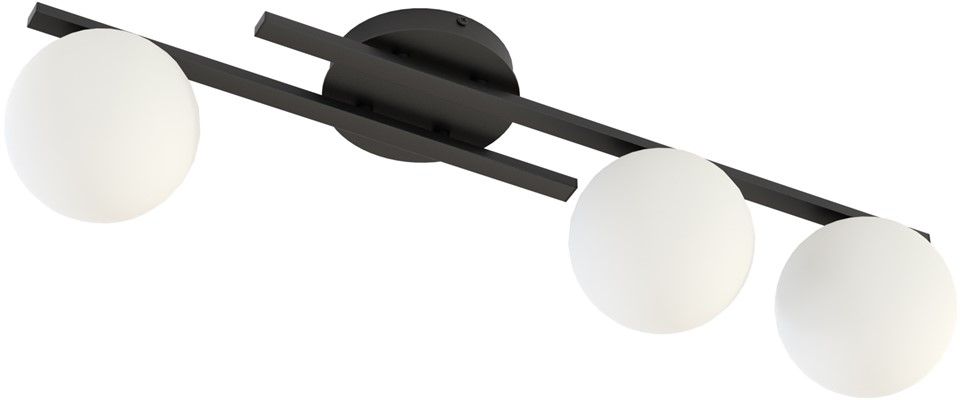 Emibig Kairo lámpara de techo 3x10 W ópalo 1446/3