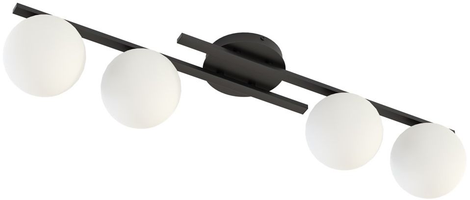 Emibig Kairo lámpara de techo 4x10 W ópalo 1446/4