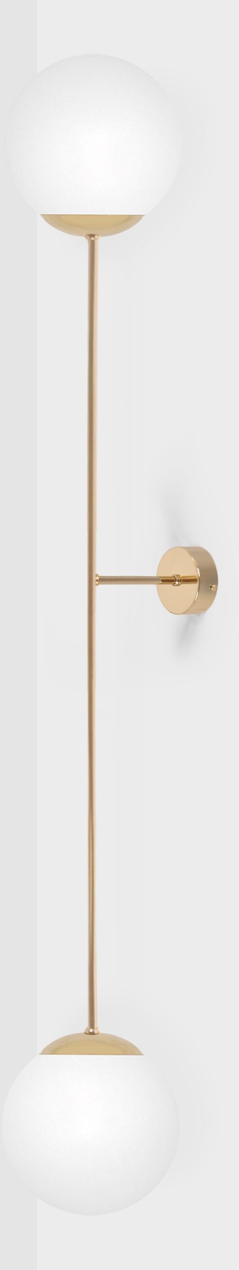 Kaja Lumia lámpara de pared 2x15 W blanco-oro K-5407