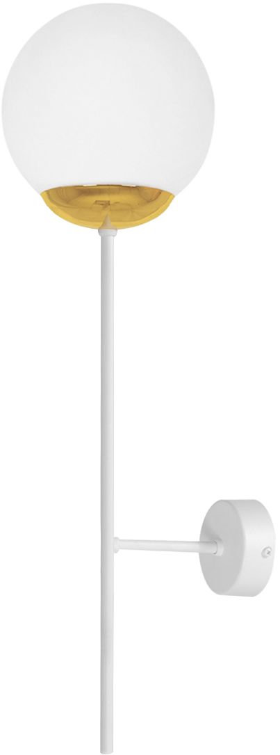 Kaja Elmo lámpara de pared 1x10 W blanco-oro K-5316