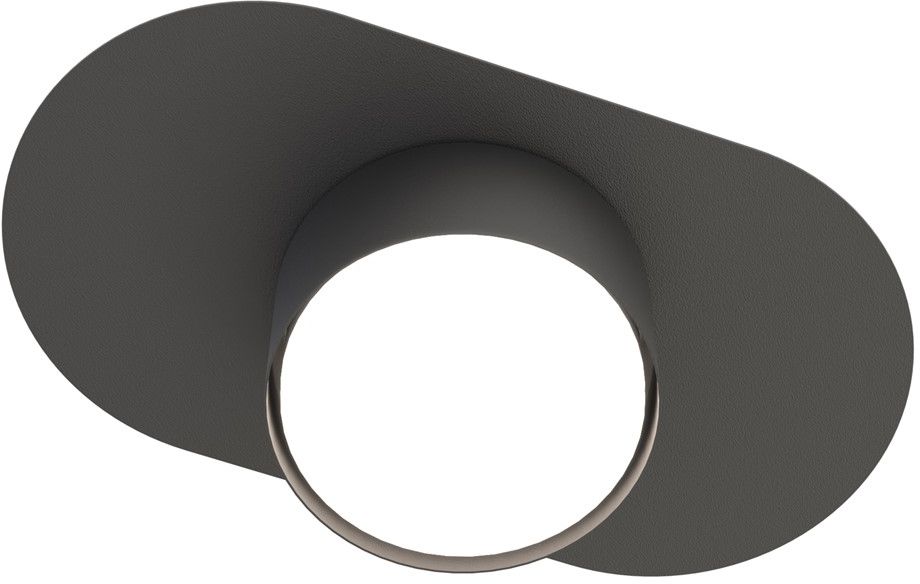 Emibig Stilo lámpara de techo 1x12 W negro 1449/1