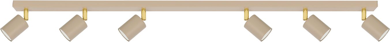 Kaja Mati lámpara de techo 6x10 W oro-beige K-5824