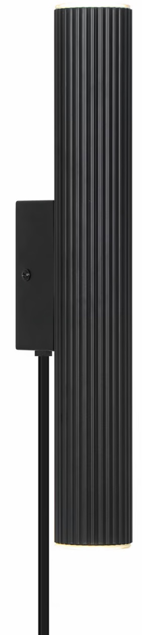 Nordlux Vico lámpara de pared 2x5 W negro 2512341003