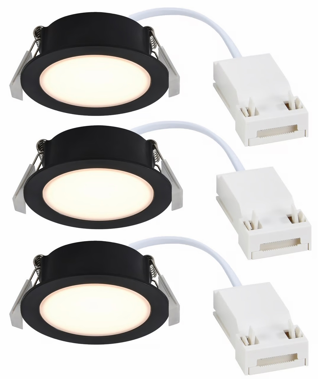 Nordlux Olea lámpara empotrada 1x4.4 W negro 2510400103