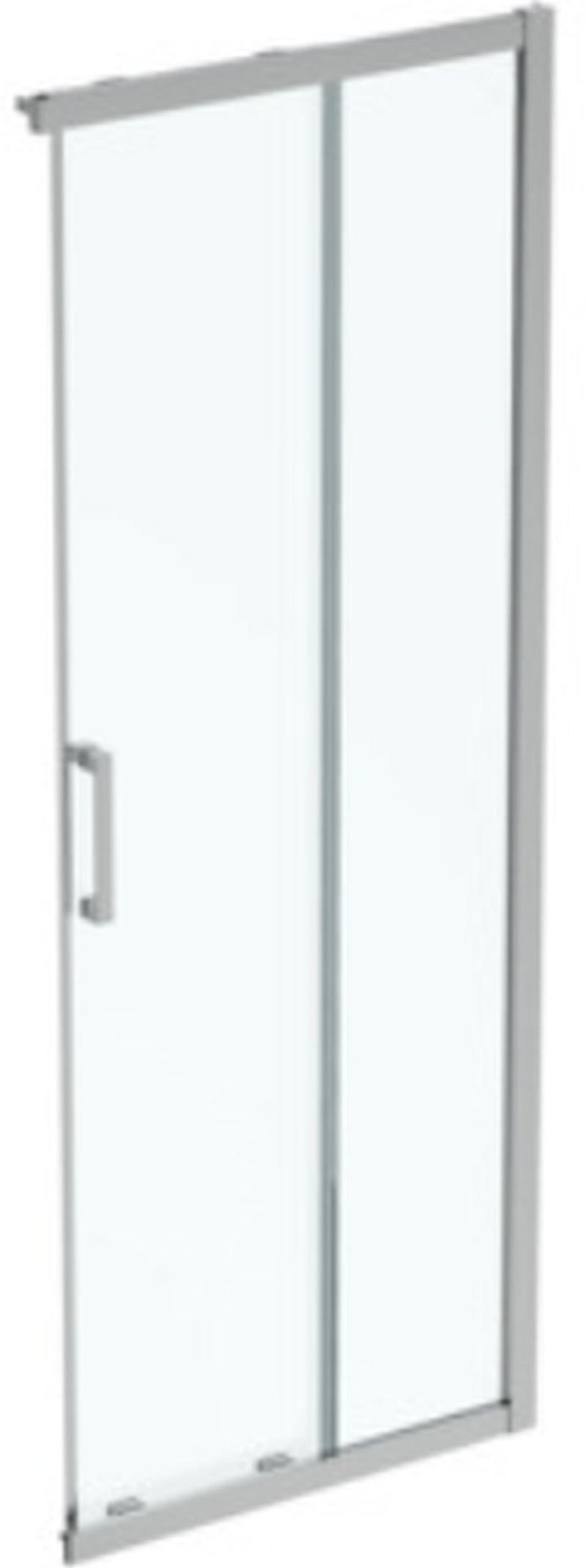 Ideal Standard Connect 2 puerta de ducha 77 cm corredera plata cepillado/vidrio transparente K9259EO