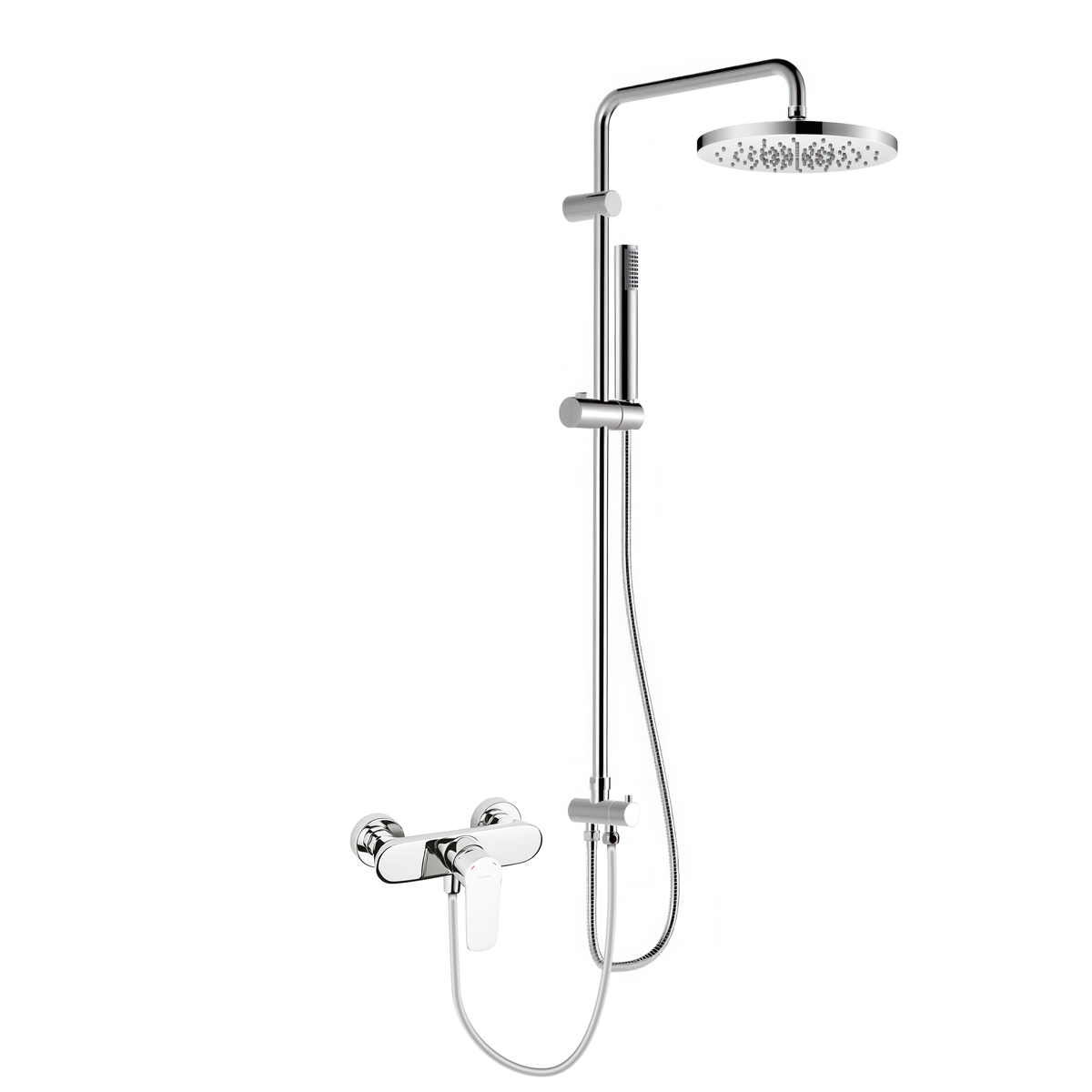 Conjunto conjunto de ducha Oltens Molle 36020100, grifo para ducha Oltens Vernal 33004100