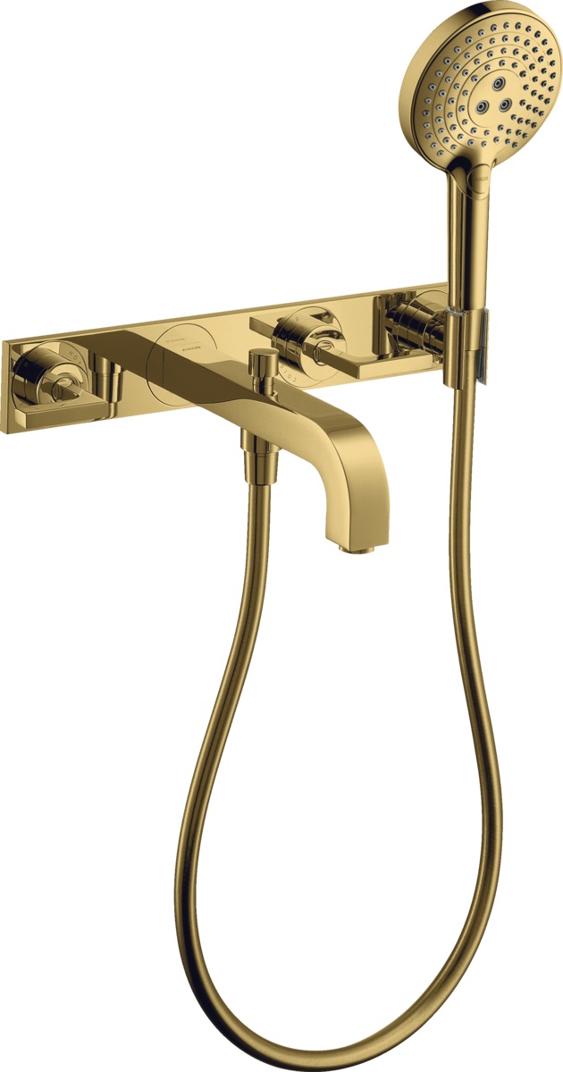 Axor Citterio grifo de bañera y ducha empotrado oro 39442990