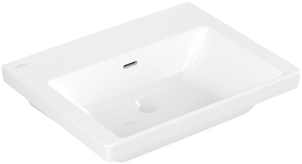 Villeroy & Boch Subway 3.0 lavabo 60x47 cm rectangular para mueble blanco 4A706201
