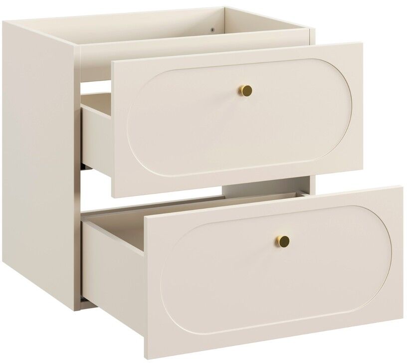 Comad Donna Sand armario 60.2x46x57 cm suspendido, para lavabo beige DONNA SAND 82-60-46-2S