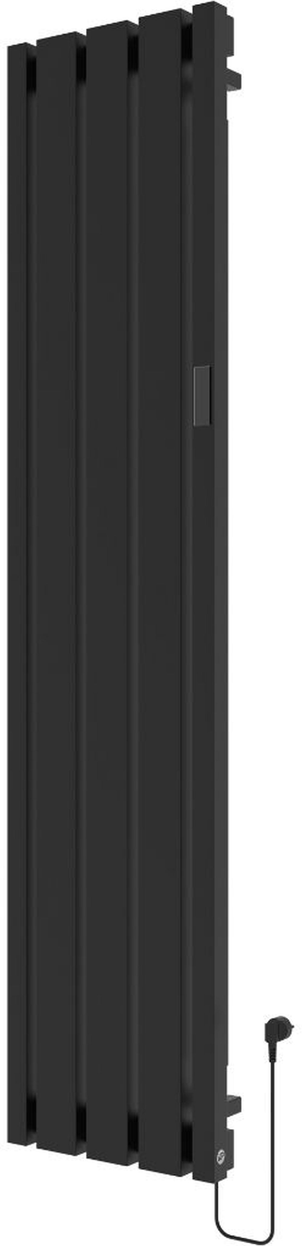 Instal Projekt Kaga Air Electro radiador eléctrico 160x58 cm negro KAGCE-60/160C31L