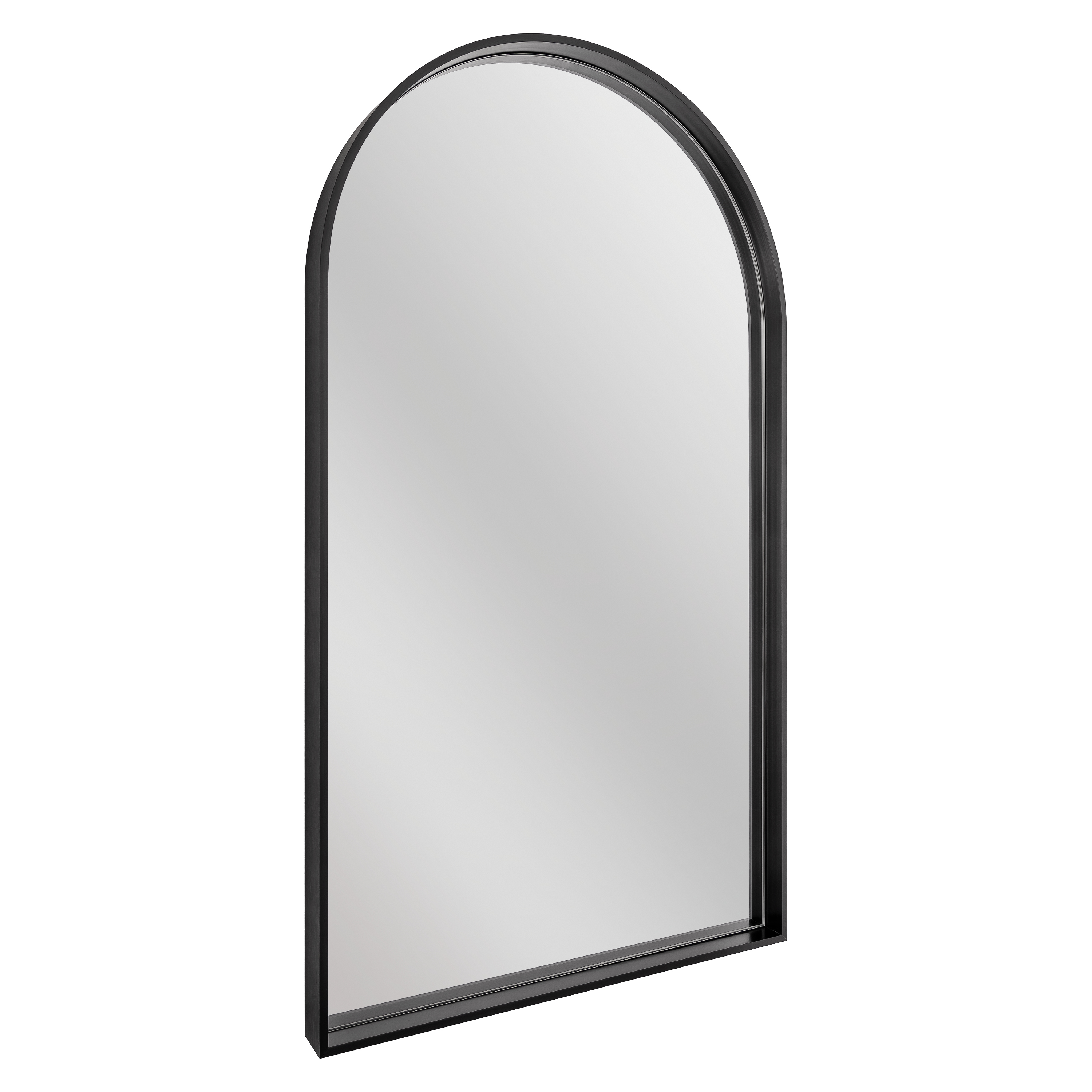 Dubiel Vitrum Gala Black espejo 45x80 cm negro 5905241013381