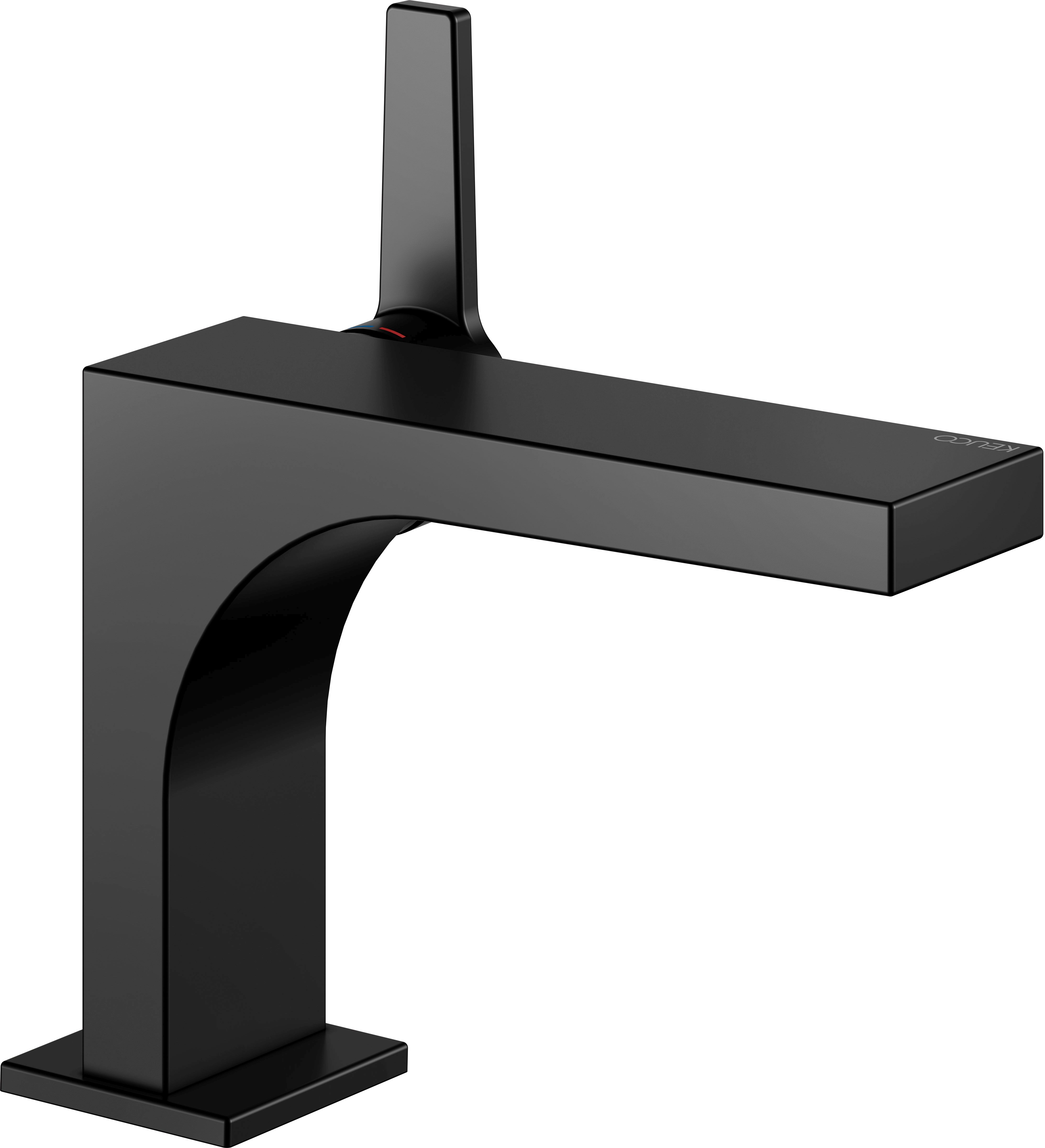 Keuco Edition 11 grifo para lavabo de pie negro 51104370100