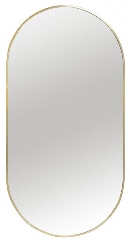 Ars Longa Scandi espejo 40x80 cm oval dorado SCANDI4080-ZS