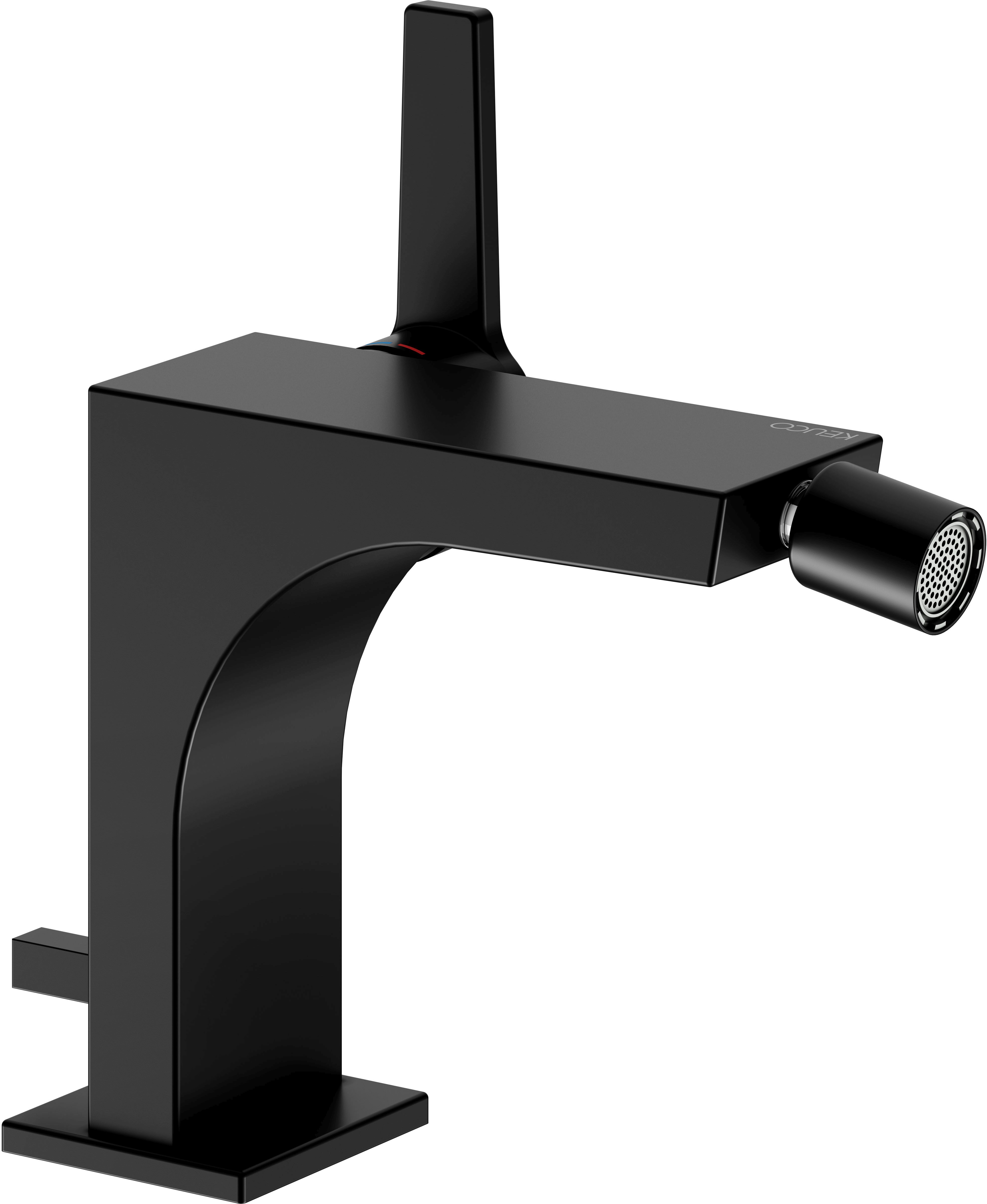Keuco Edition 11 grifo para bidé de pie negro 51109370000