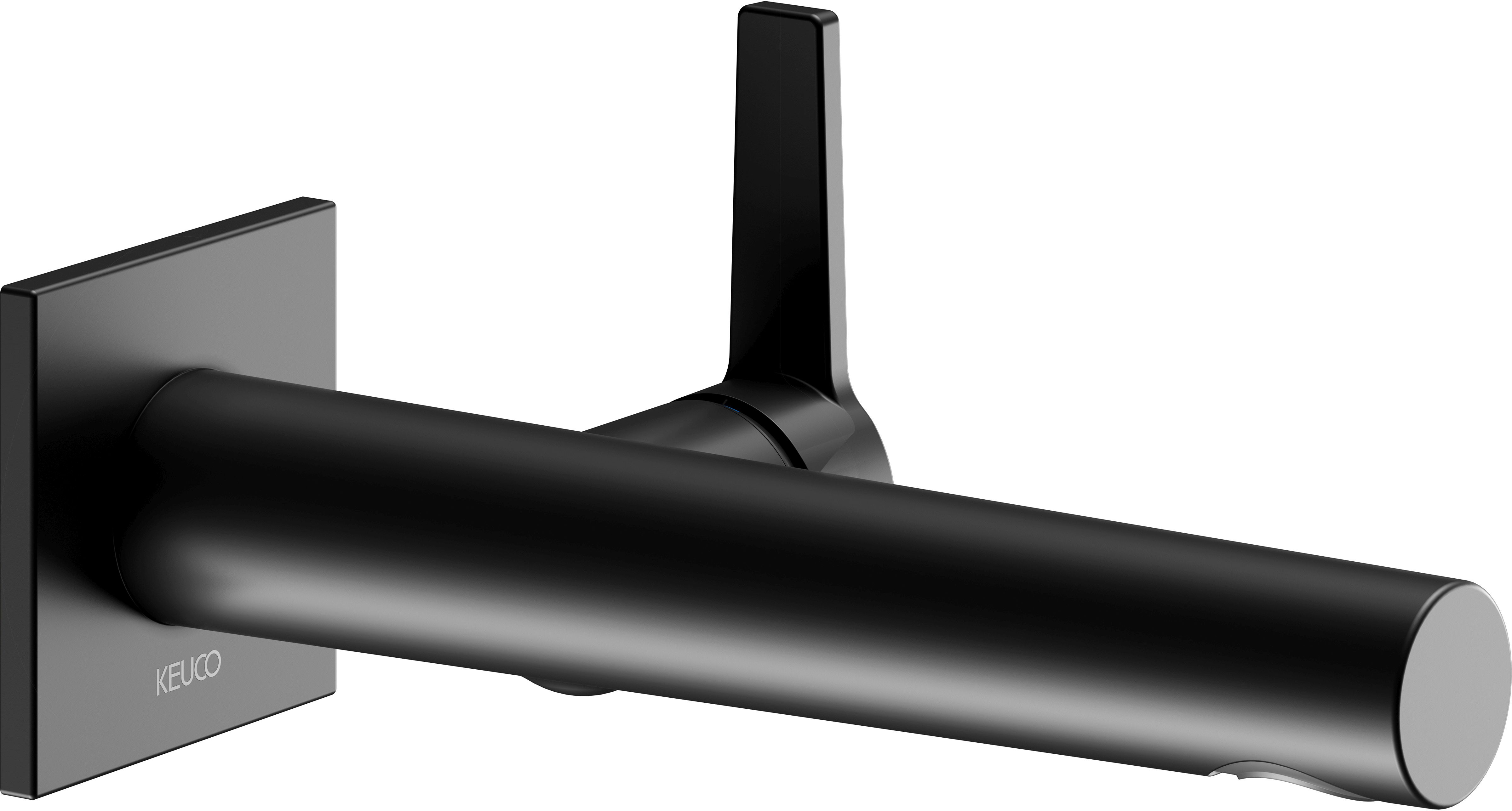 Keuco Edition 11 grifo para lavabo empotrado negro 51116371302