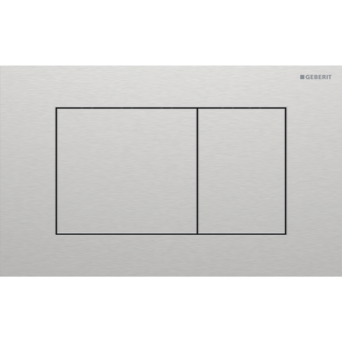 Geberit Sigma40 botón de descarga para WC acero 115.629.FW.1