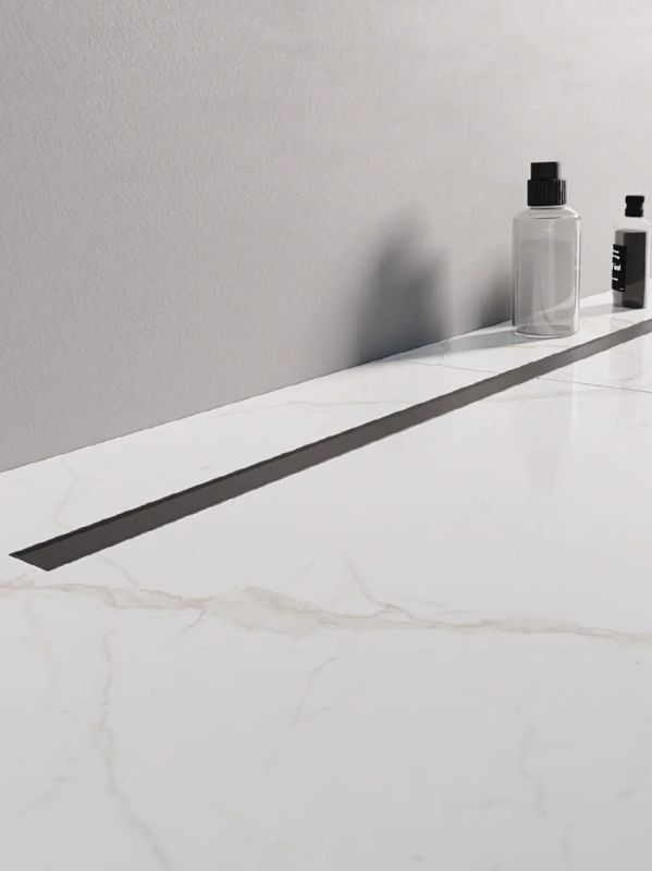 New Trendy Visio Slim Black desagüe lineal 100 cm negro OL-0080