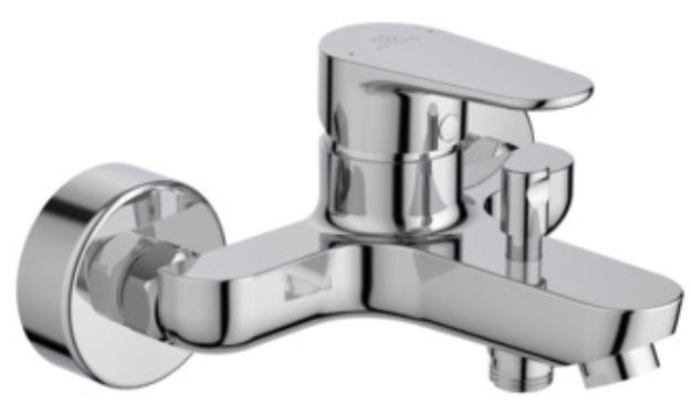 Ideal Standard Cerafine grifo de bañera y ducha a pared cromo BC500AA