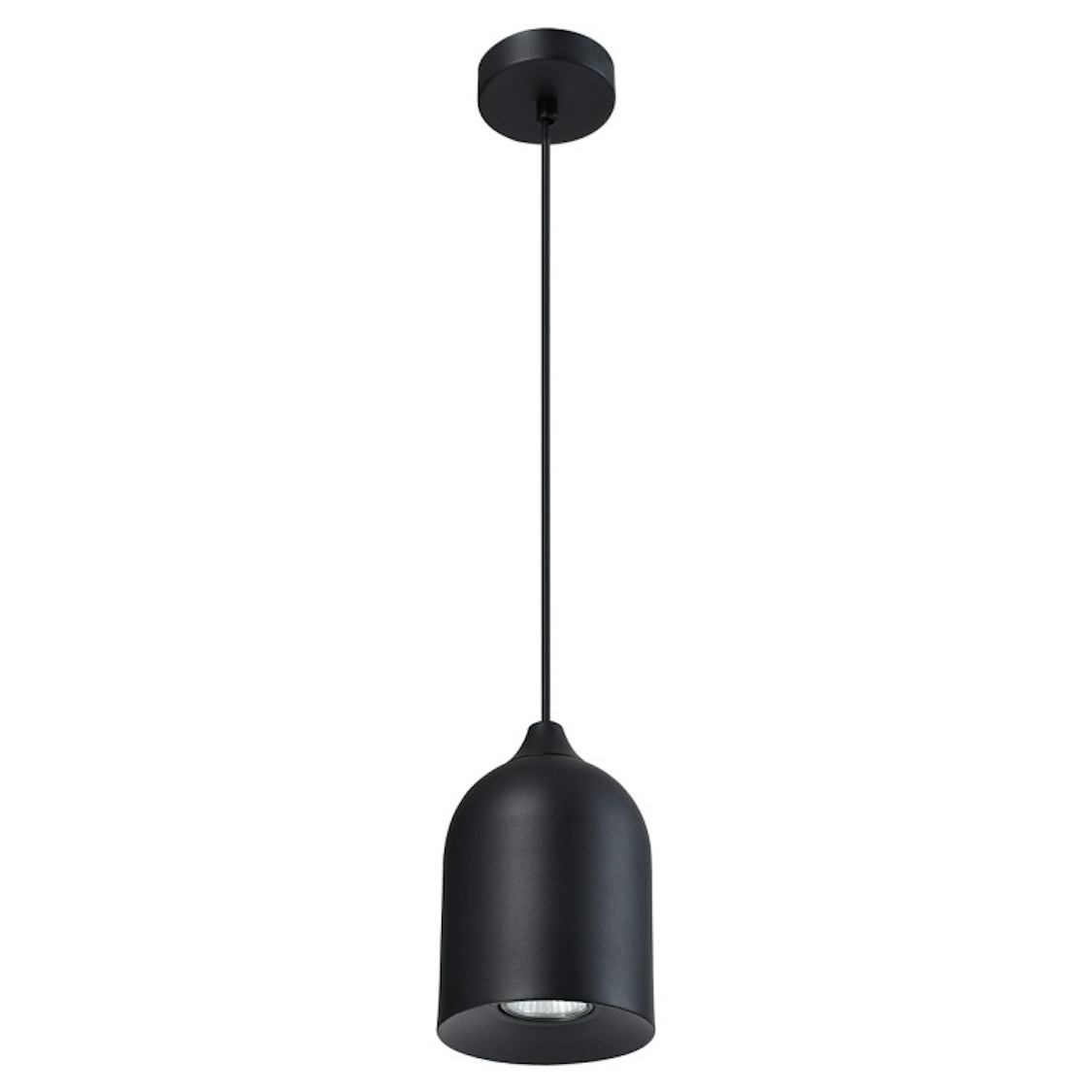 Light Prestige Nilo lámpara colgante 1x8 W negro LP-0110/1P BK