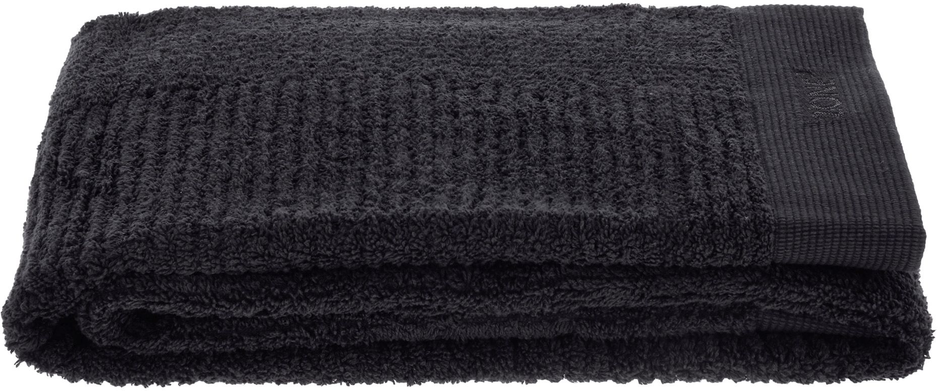 Zone Denmark Classic toalla 140x70 cm algodón negro 330491