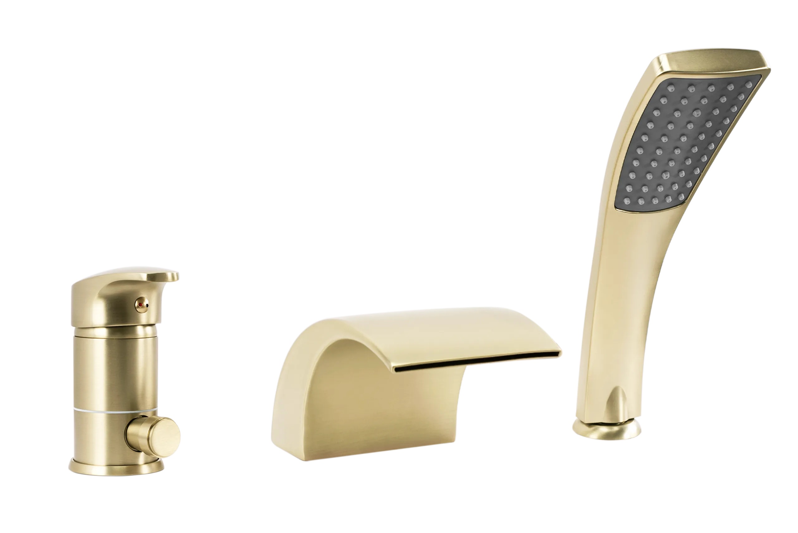 Rea Riven grifo de bañera y ducha en bañera oro REA-B0494