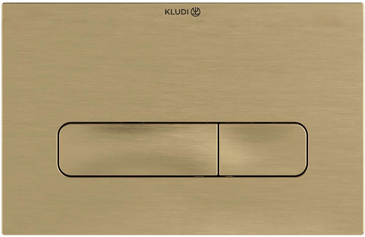 Kludi Unifix botón de descarga para WC oro 30PP01N0