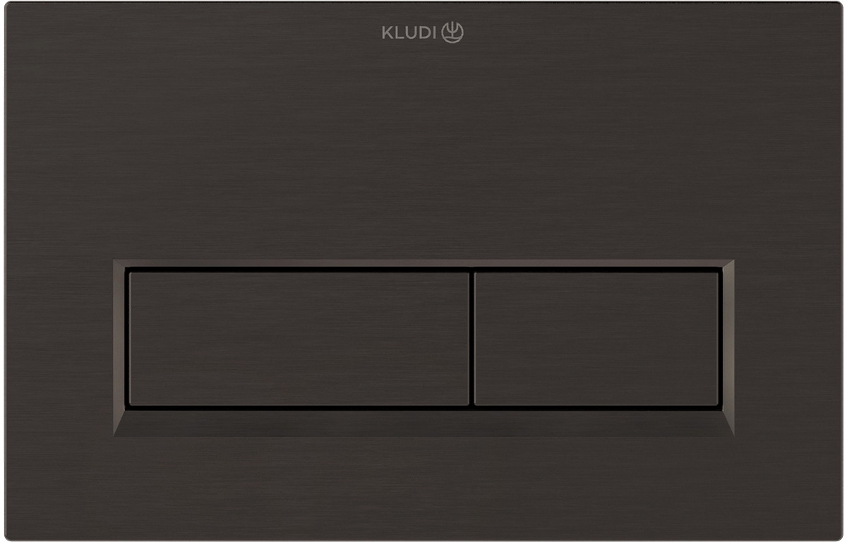 Kludi Unifix botón de descarga para WC negro 32PP01N2