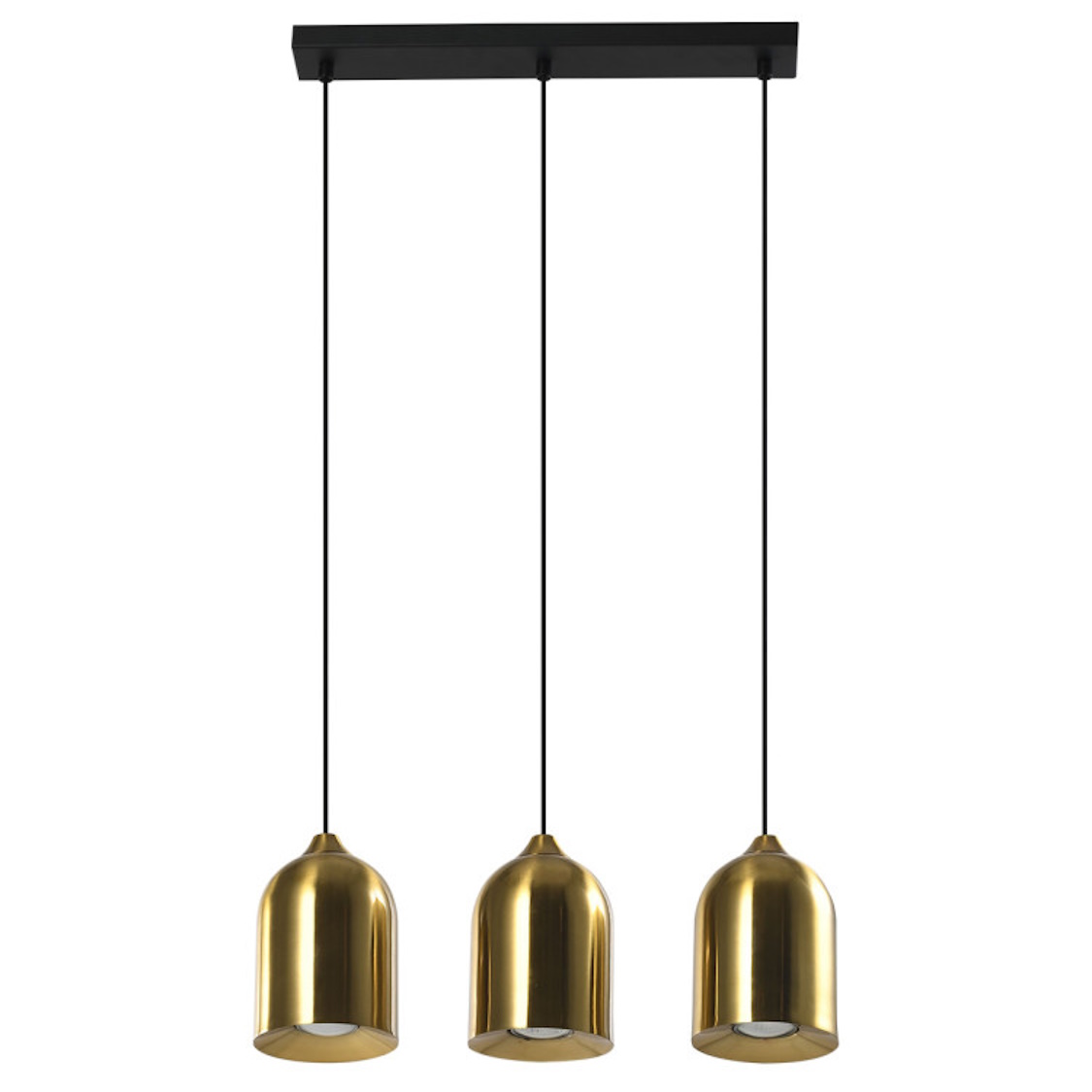 Light Prestige Nilo lámpara colgante 3x8 W oro LP-0110/3LGD