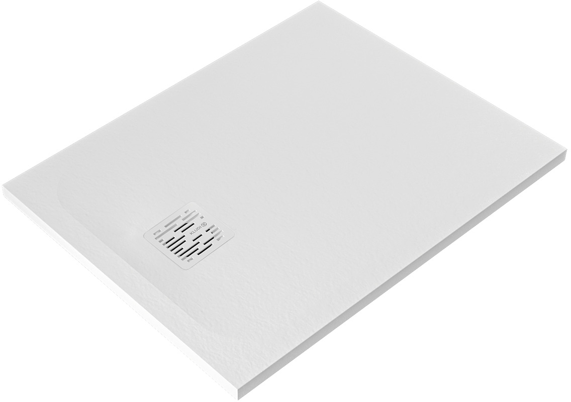 Kludi Terra plato de ducha rectangular 90x70 cm blanco 08DW0453