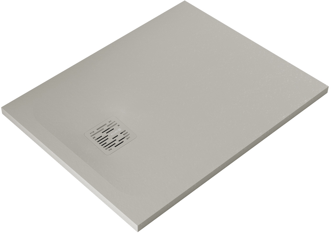 Kludi Terra plato de ducha rectangular 90x70 cm gris 08DW04O2