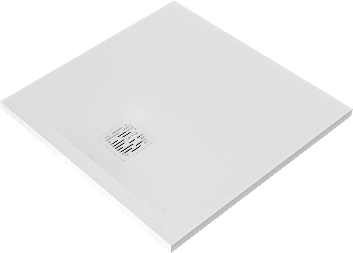Kludi Terra plato de ducha cuadrado 80x80 cm blanco 08DW0953