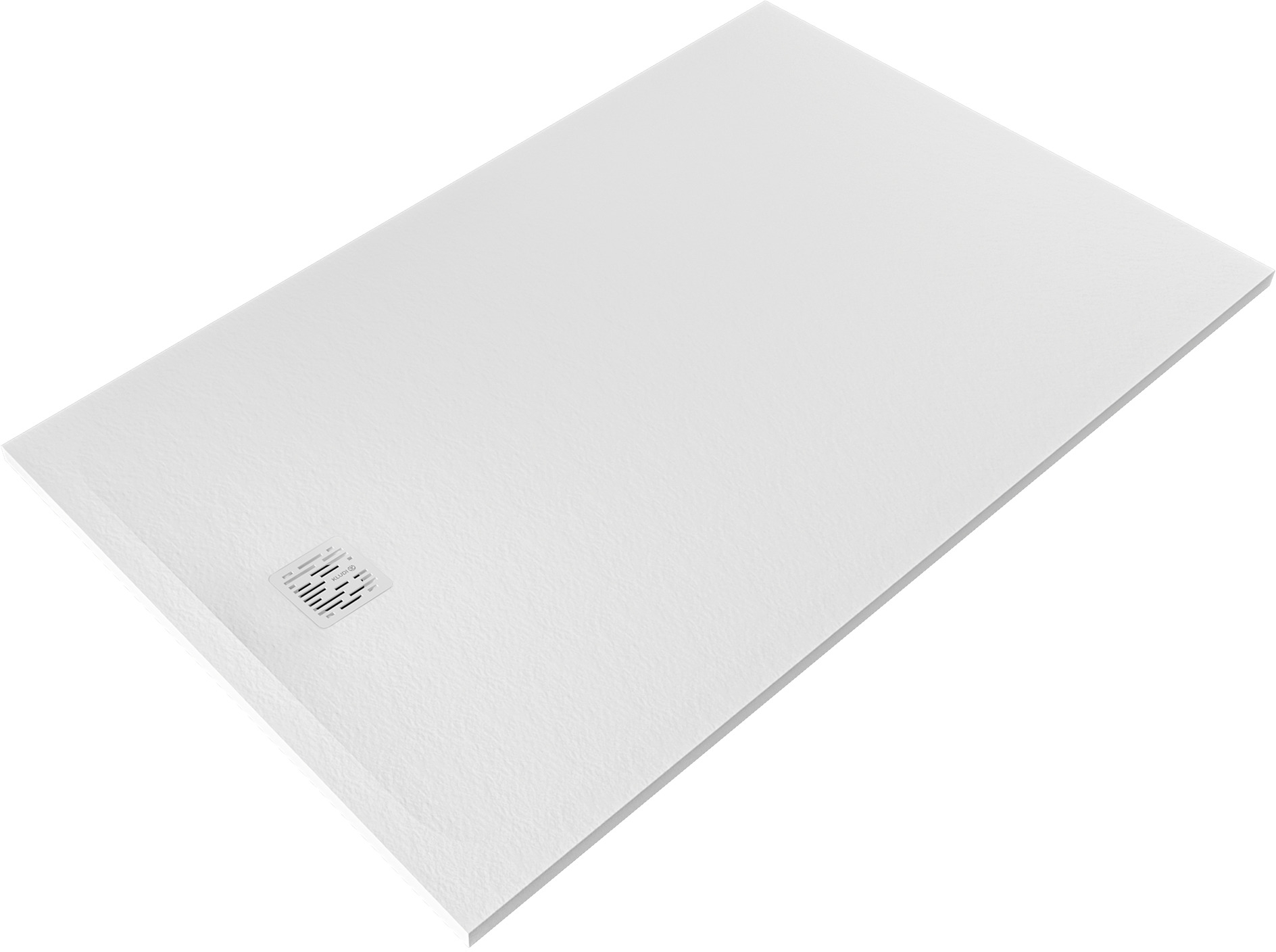 Kludi Terra plato de ducha rectangular 160x100 cm blanco 08DW1553