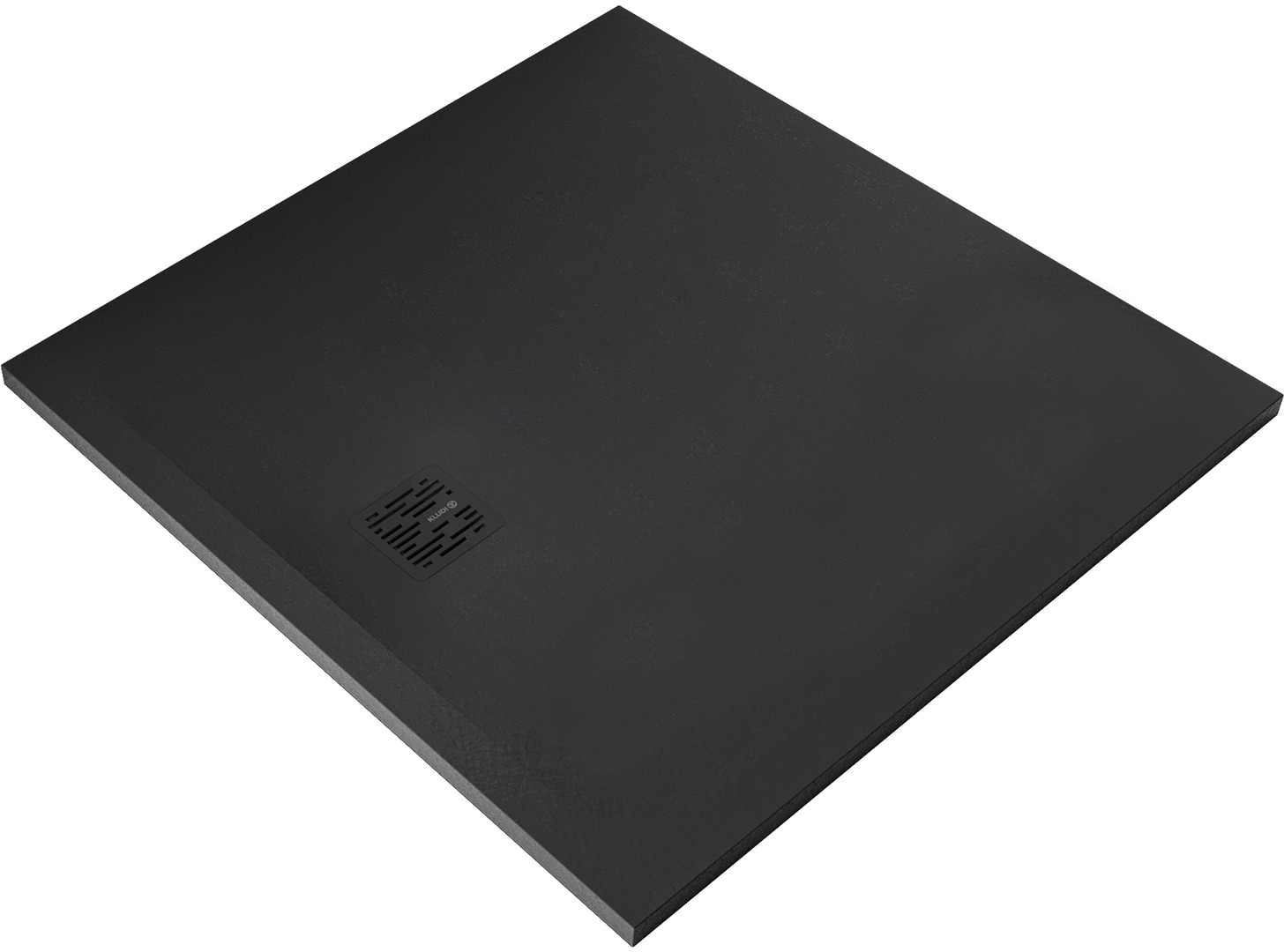 Kludi Terra plato de ducha cuadrado 100x100 cm negro 08DW1839