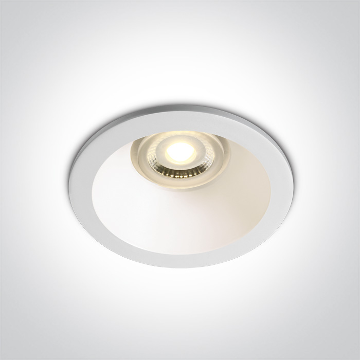One Light Ankara lámpara empotrada 1x10 W blanco 10109F/W